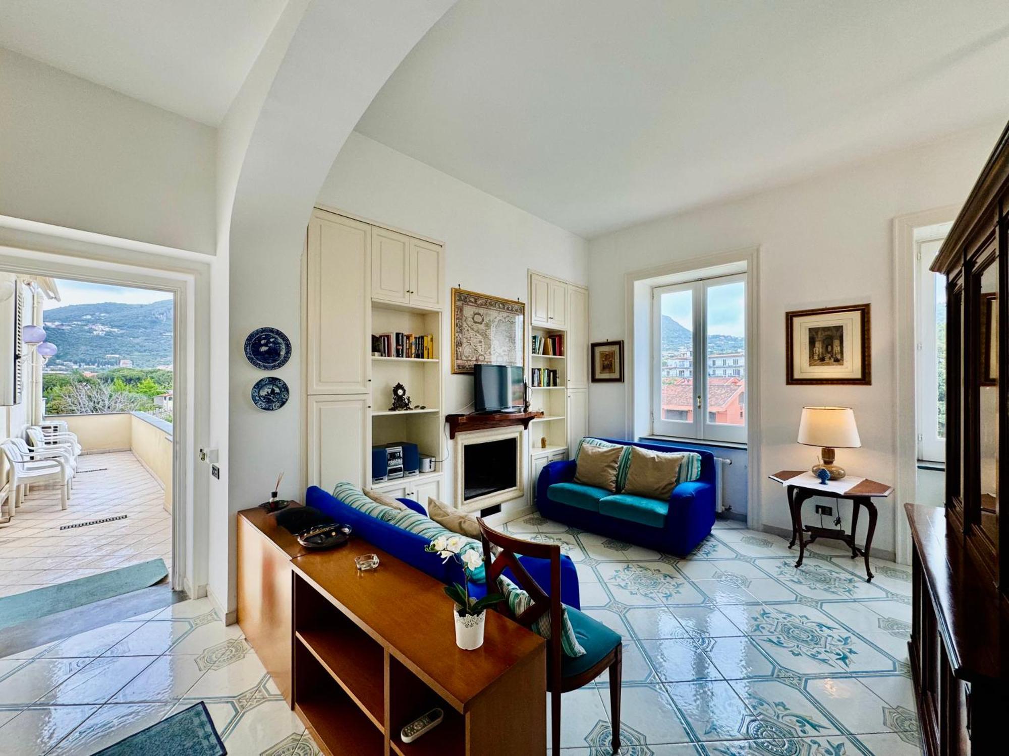 Villa Falconieri Sorrento Suite Sant'Agnello Bagian luar foto